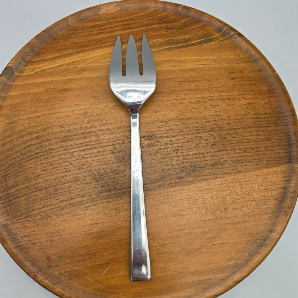 Dansk Meridian Cold Meat Serving Fork Glossy Stainless Steel 9